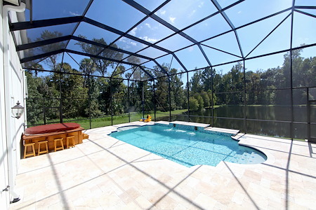Pool Deck Cleaning